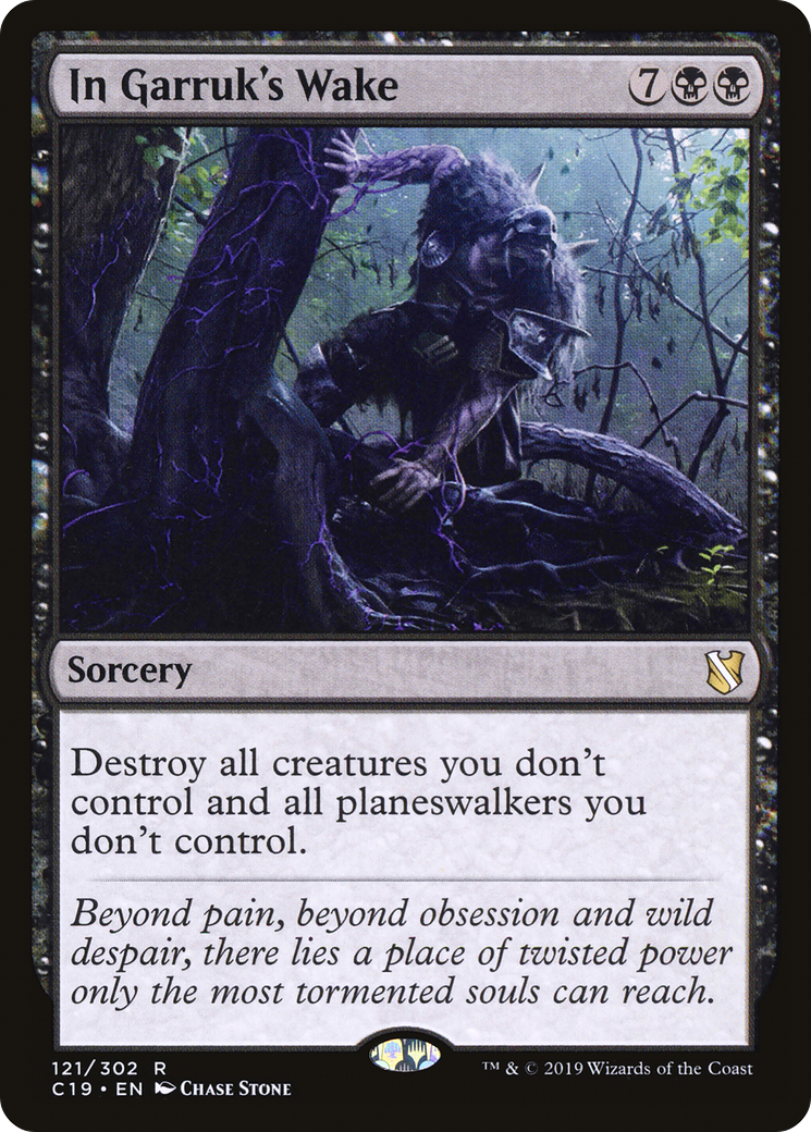 Dans le sillage de Garruk [Commandant 2019] 