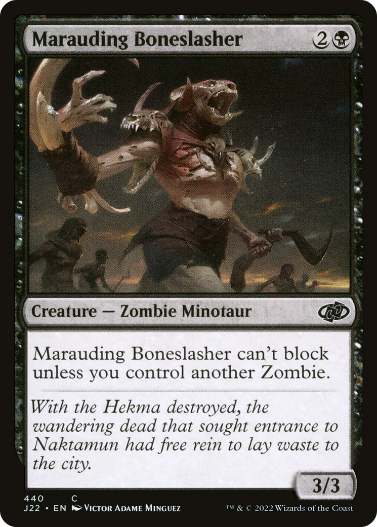 Boneslasher en maraude [Jumpstart 2022] 