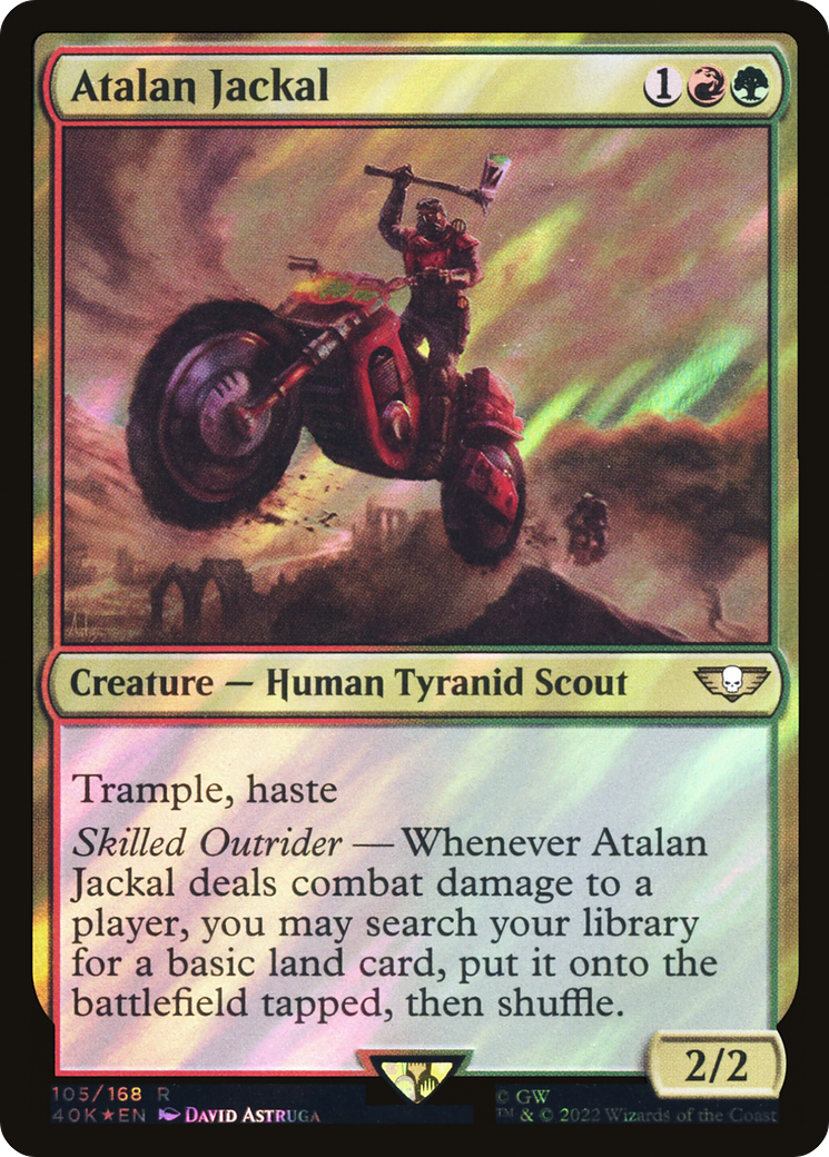 Atalan Chacal (Surge Foil) [Warhammer 40,000] 