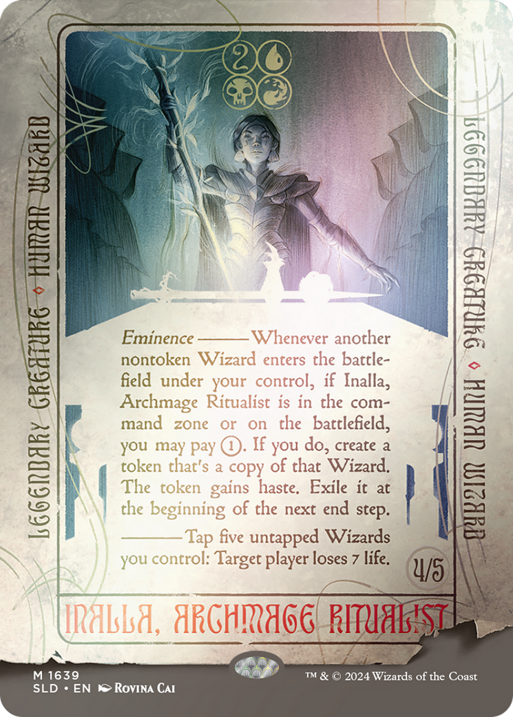 Inalla, archimage ritualiste (Rainbow Foil) [Secret Lair Drop Series] 