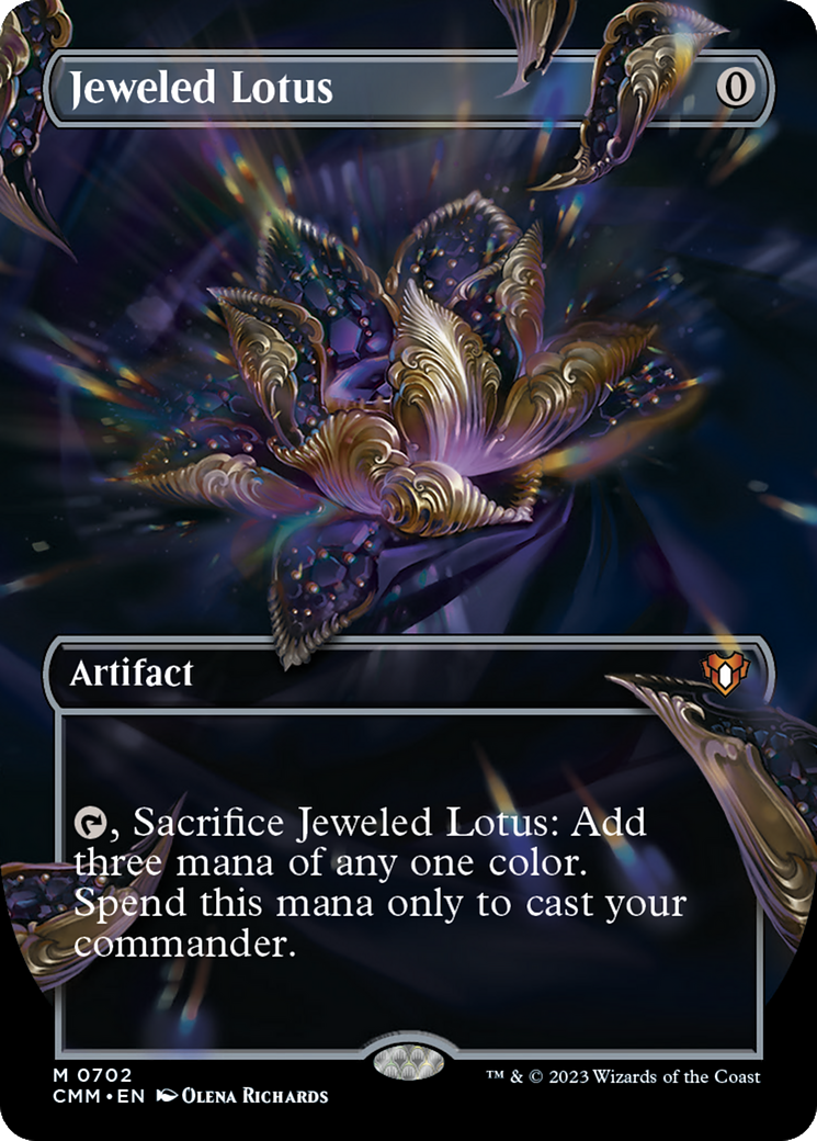 Lotus bijouté (Borderless Frame Break) [Commander Masters] 