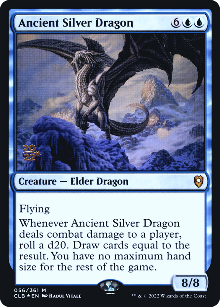Dragon d'argent antique [Promotions avant-première de Commander Legends : Battle for Baldur's Gate] 