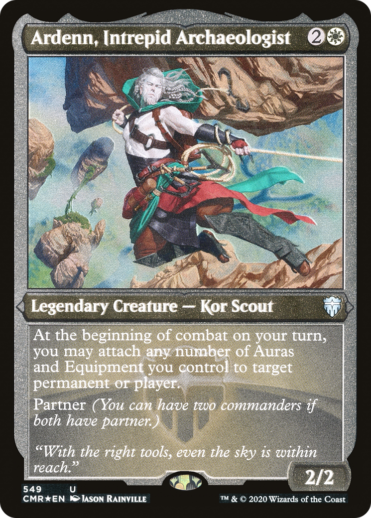 Ardenn, archéologue intrépide (gravé) [Commander Legends] 