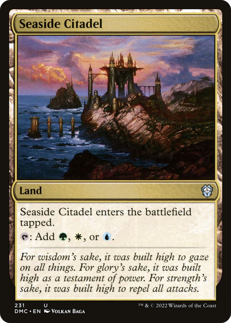 Citadelle du bord de mer [Commandant uni de Dominaria] 
