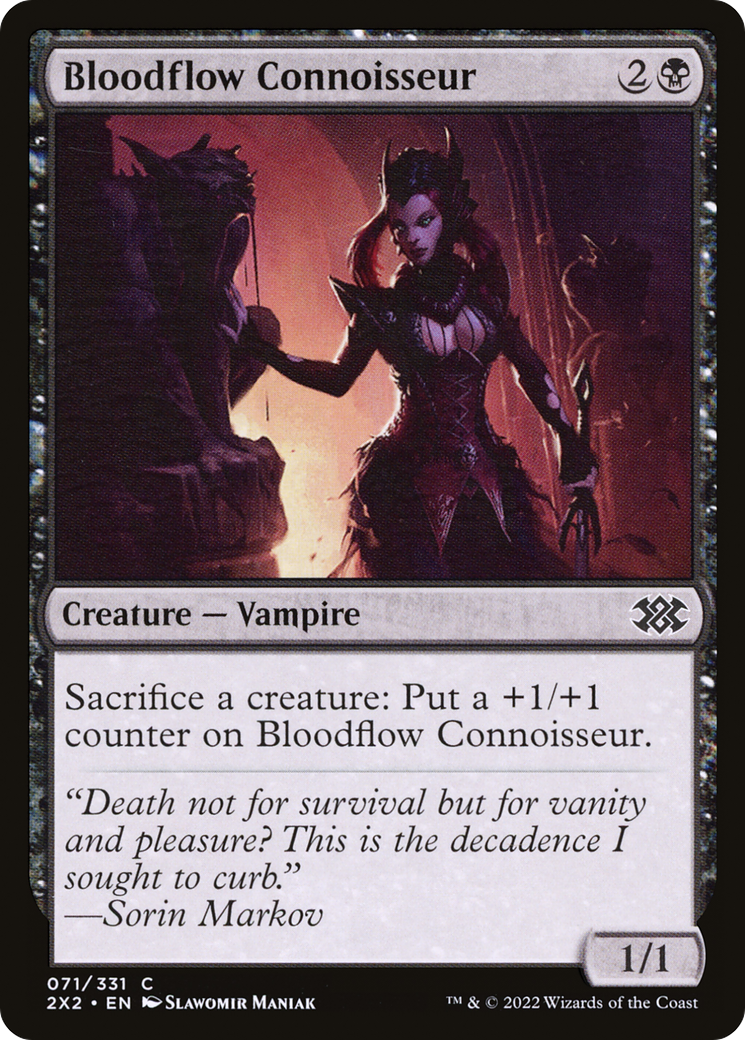 Connaisseur de flux sanguin [Double Masters 2022] 