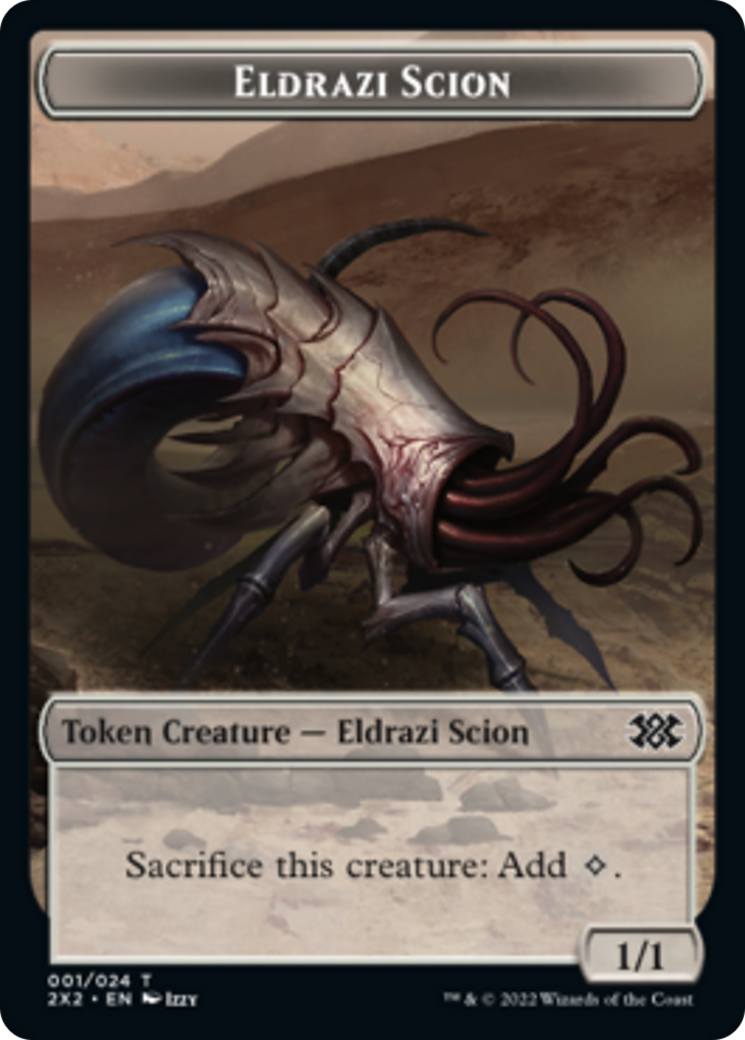 Oeuf // Jeton double face Eldrazi Scion [Jetons Double Masters 2022] 