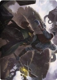 Orah, carte d'art hiérophante du Skyclave [Zendikar Rising Art Series] 