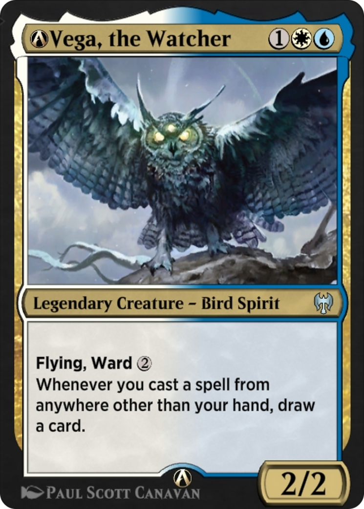 A-Vega, the Watcher (KHM-A-233) - Kaldheim