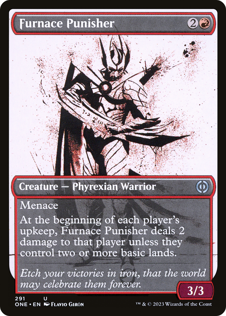 Furnace Punisher (Showcase Ichor) [Phyrexia : Tous seront un] 