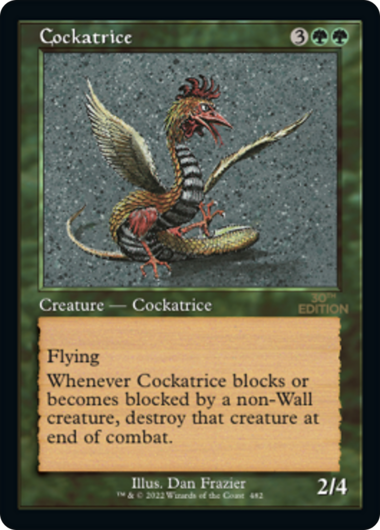 Cockatrice (Rétro) [Édition 30e anniversaire] 