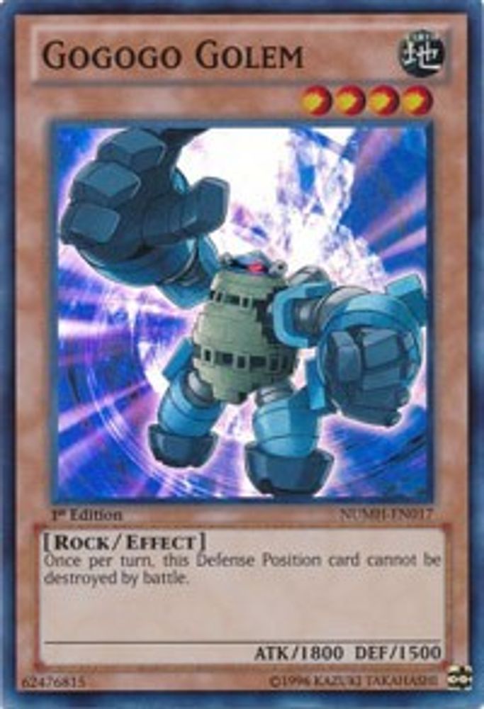 Gogogo Golem [NUMH-EN017] Super Rare 