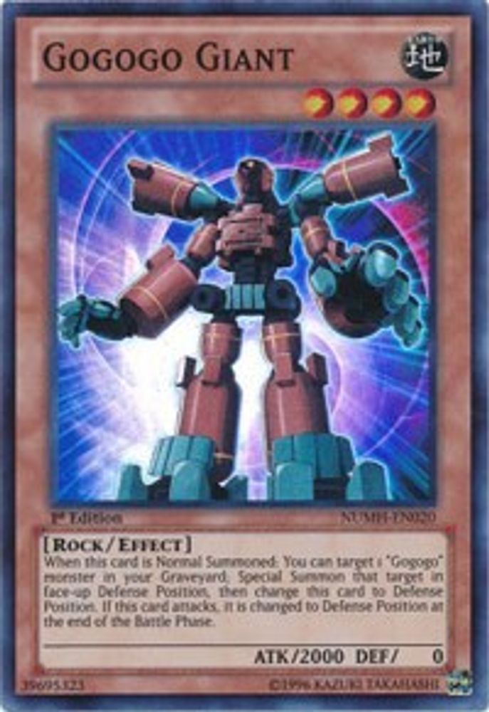 Gogogo Giant (NUMH-EN020) - Super Rare