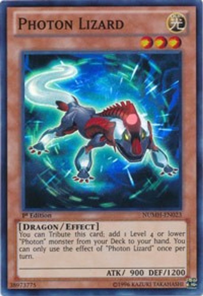 Photon Lizard (NUMH-EN023) - Super Rare