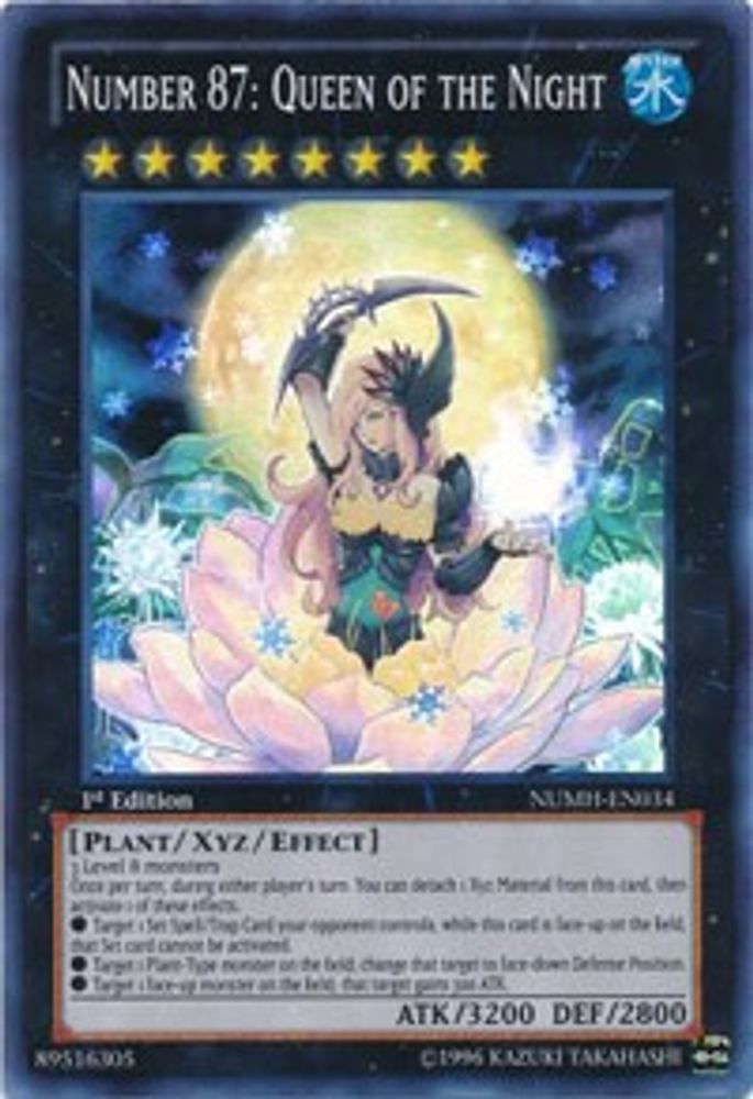 Number 87: Queen of the Night (NUMH-EN034) - Super Rare