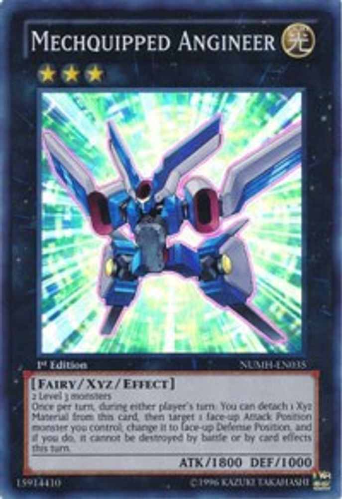 Mechquipped Angineer (NUMH-EN035) - Super Rare