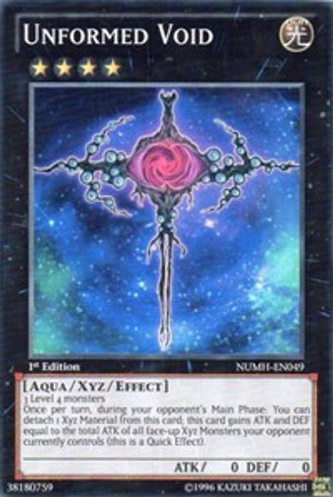 Unformed Void (NUMH-EN049) - Super Rare