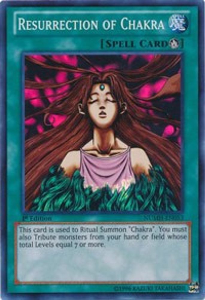 Résurrection du Chakra [NUMH-EN053] Super Rare 