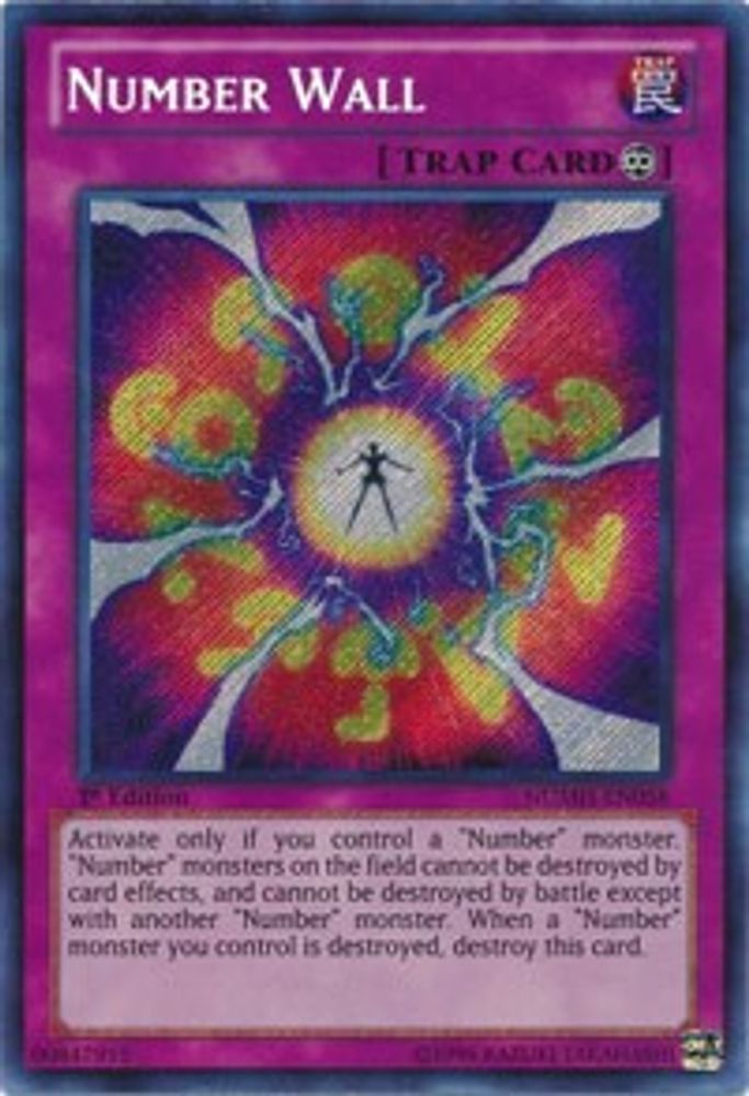 Mur numéroté [NUMH-EN058] Secret Rare 