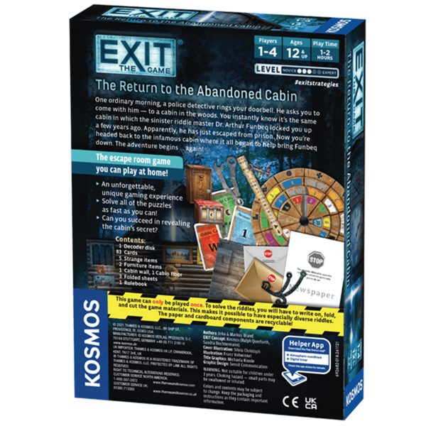 Exit The Game - The Return to the Abandoned Cabin