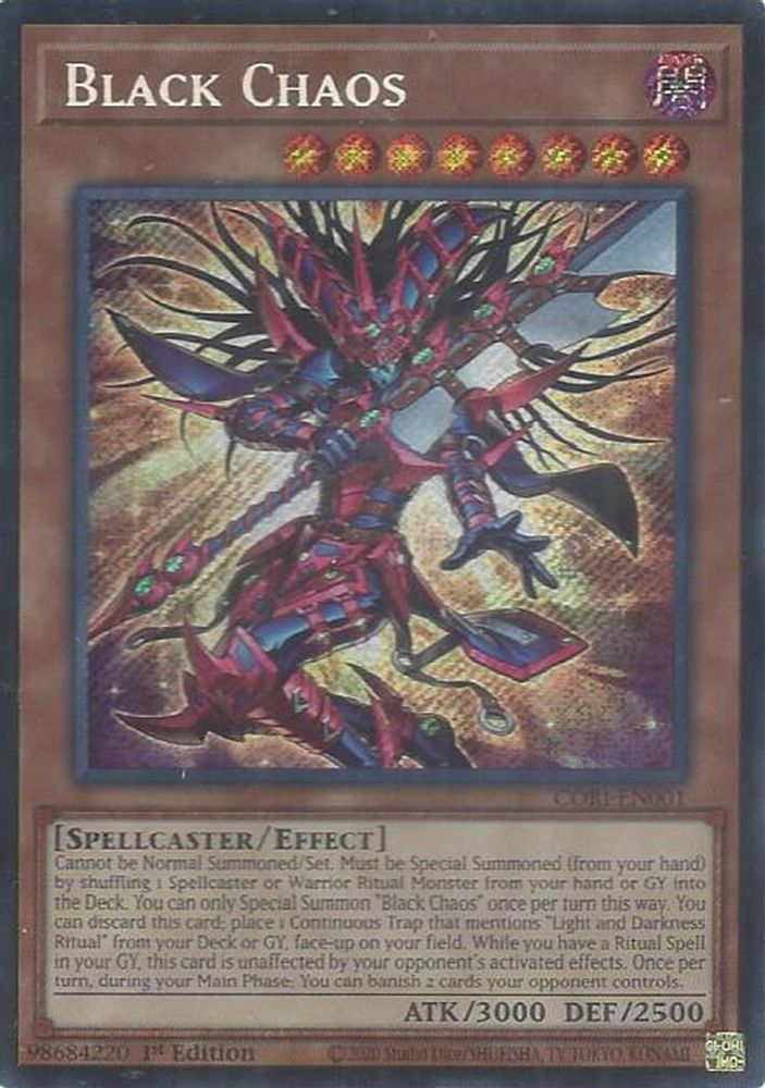 Black Chaos (CORI-EN001) - Secret Rare