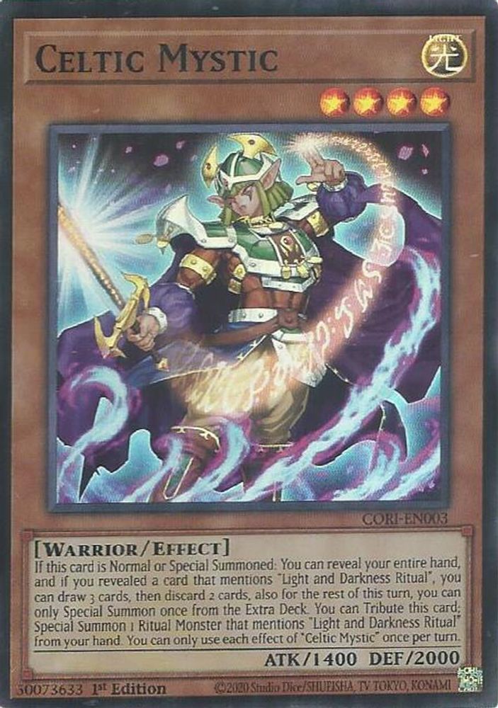 Celtic Mystic (CORI-EN003) - Super Rare