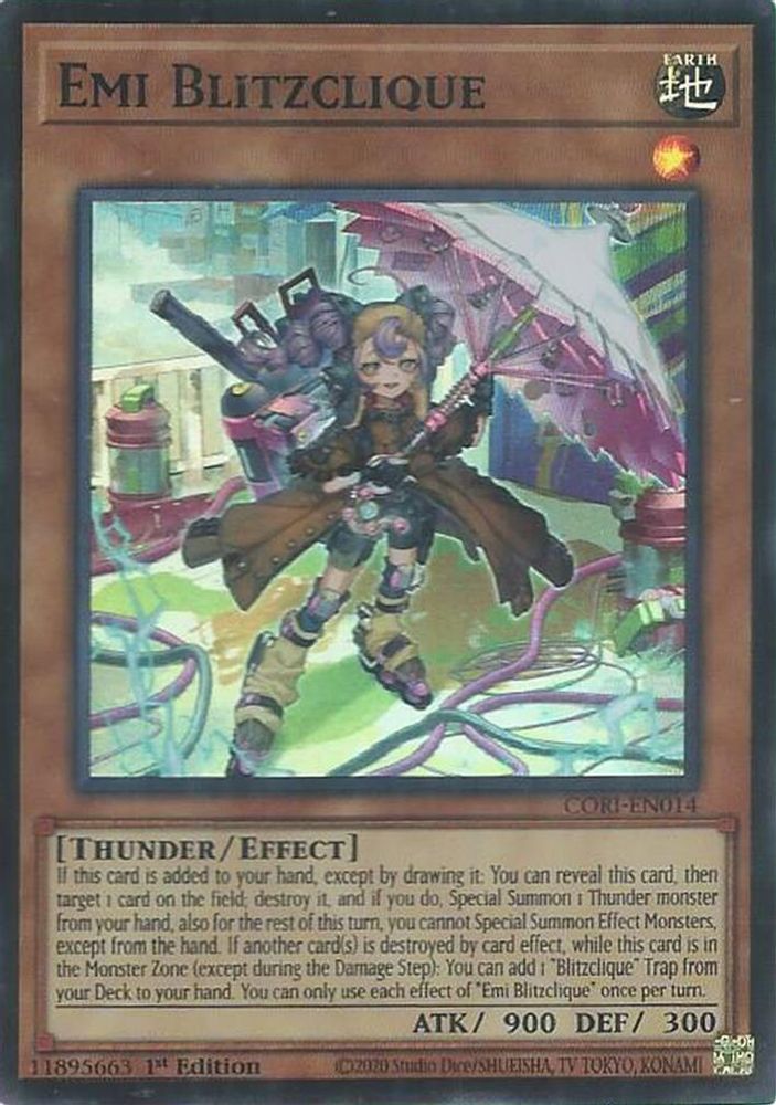 Emi Blitzclique (CORI-EN014) - Super Rare