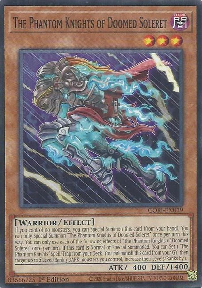 The Phantom Knights of Doomed Soleret (CORI-EN019) - Common