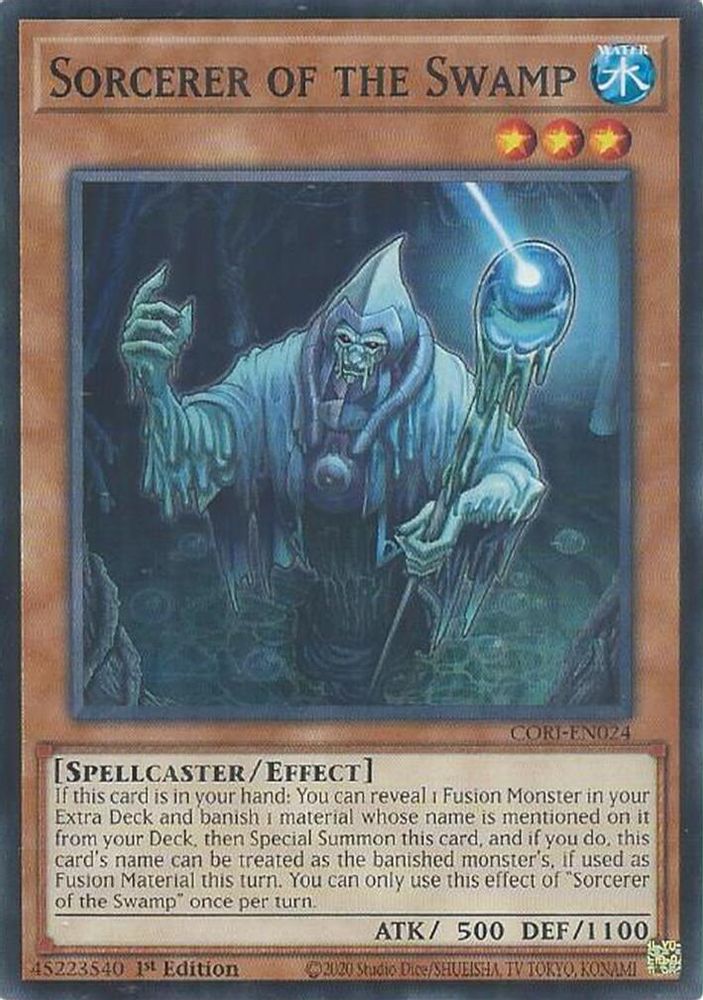 Sorcerer of the Swamp (CORI-EN024) - Common