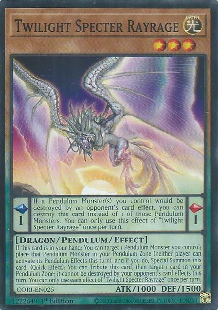 Twilight Specter Rayrage (CORI-EN025) - Common