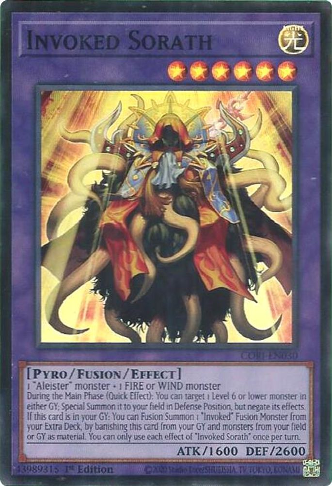 Invoked Sorath (CORI-EN030) - Super Rare