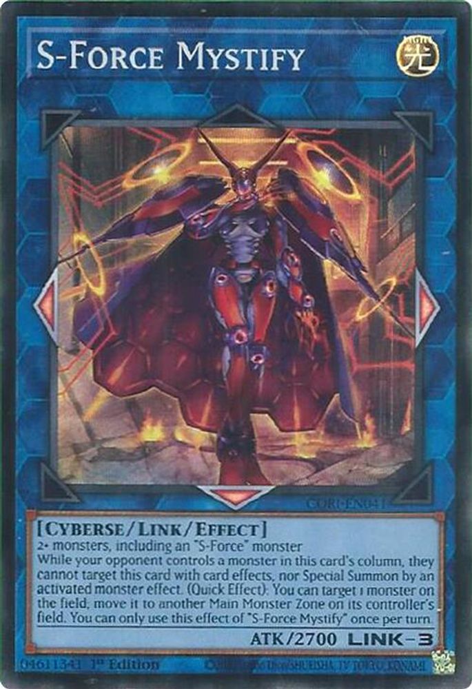 S-Force Mystify (CORI-EN041) - Super Rare