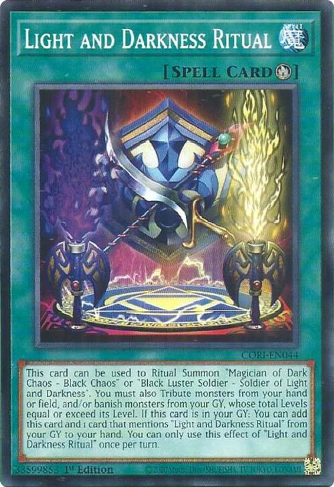 Light and Darkness Ritual (CORI-EN044) - Common