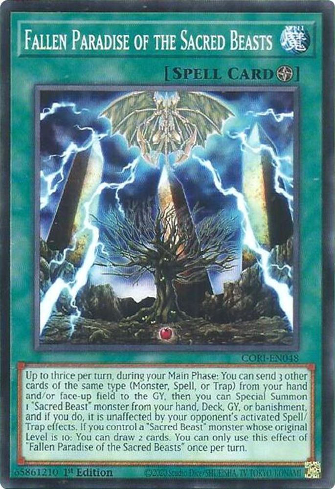 Fallen Paradise of the Sacred Beasts (CORI-EN048) - Common