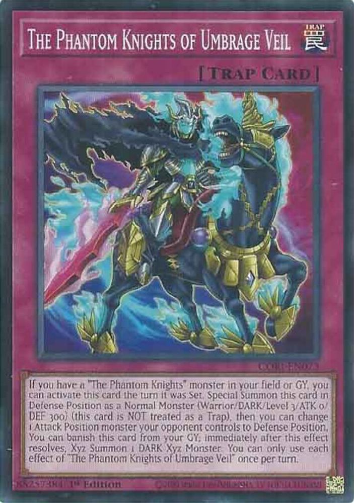 The Phantom Knights of Umbrage Veil (CORI-EN073) - Common