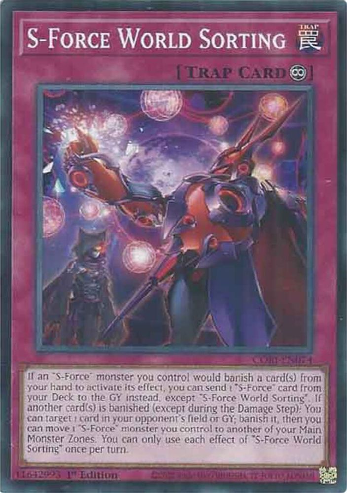 S-Force World Sorting (CORI-EN074) - Common