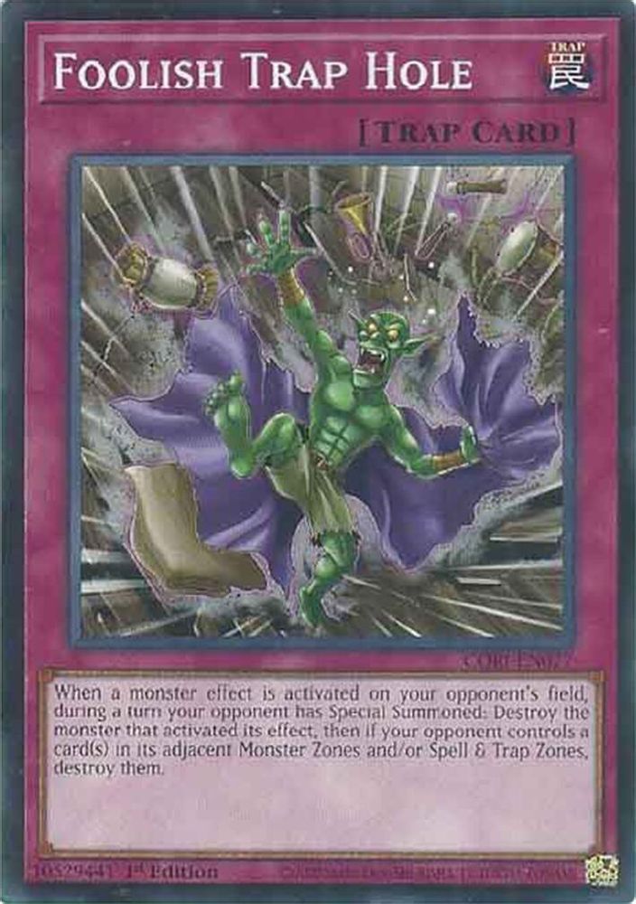 Foolish Trap Hole (CORI-EN077) - Common