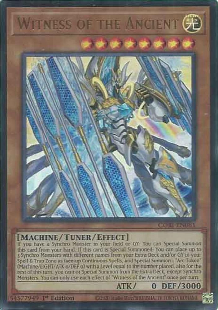 Witness of the Ancient (CORI-EN081) - Ultra Rare