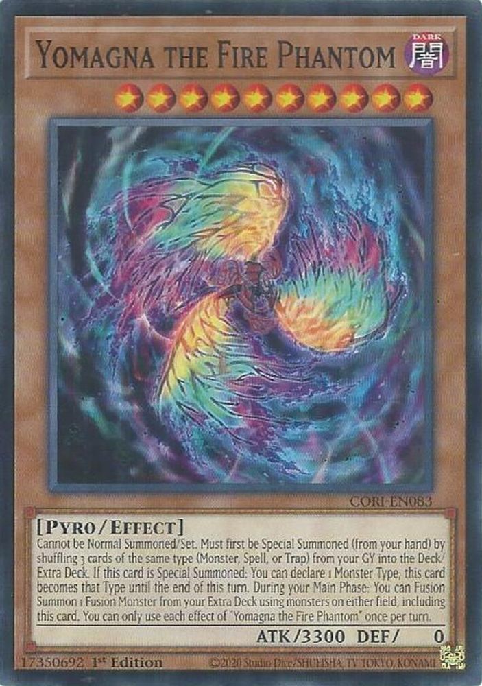 Yomagna the Fire Phantom (CORI-EN083) - Common