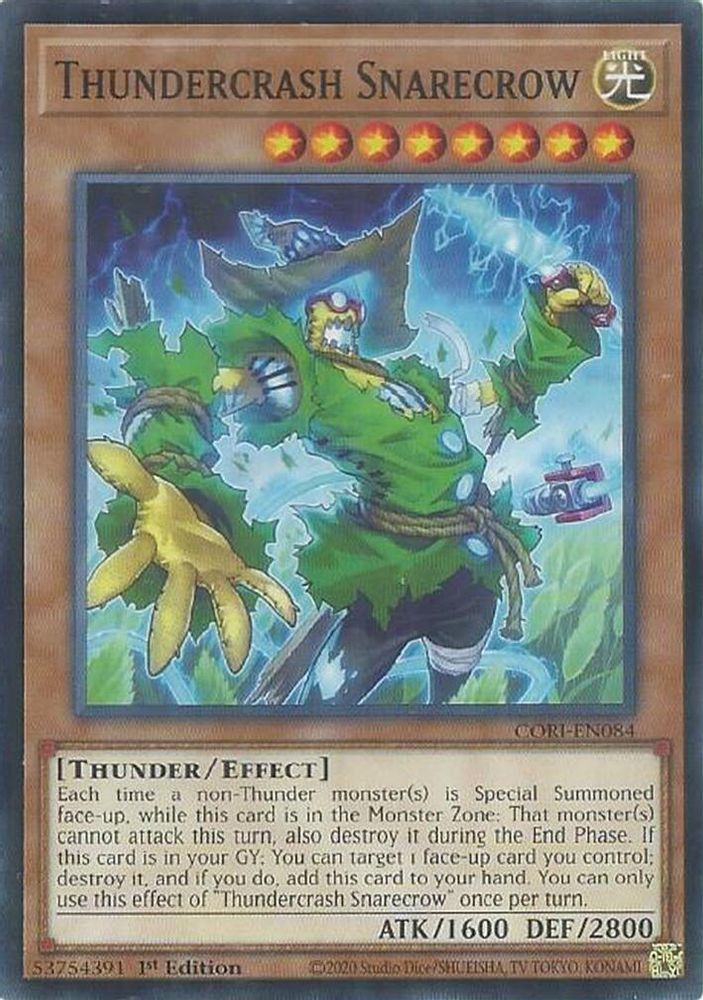 Thundercrash Snarecrow (CORI-EN084) - Common