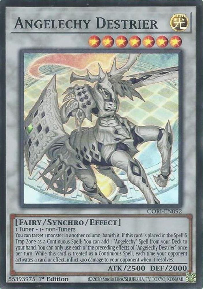 Angelechy Destrier (CORI-EN092) - Super Rare