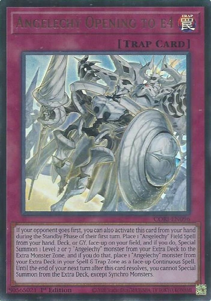 Angelechy Opening to e4 (CORI-EN096) - Ultra Rare
