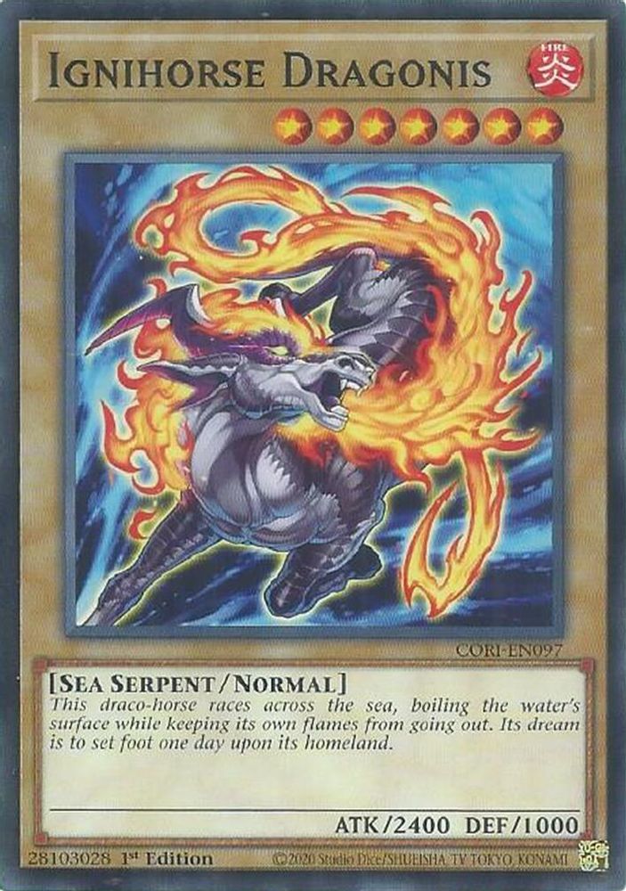 Ignihorse Dragonis (CORI-EN097) - Common