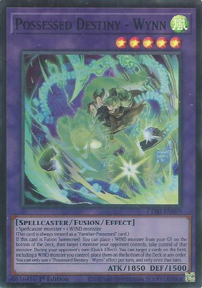 Possessed Destiny - Wynn (CORI-EN099) - Super Rare