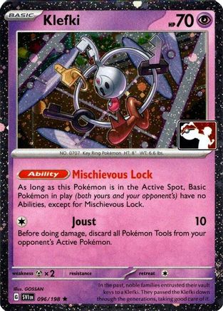 Klefki (Cosmos Holo) 096/198  - Holofoil - Rare
