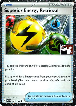 Superior Energy Retrieval (Cosmos Holo) 189/193  - Holofoil - Uncommon