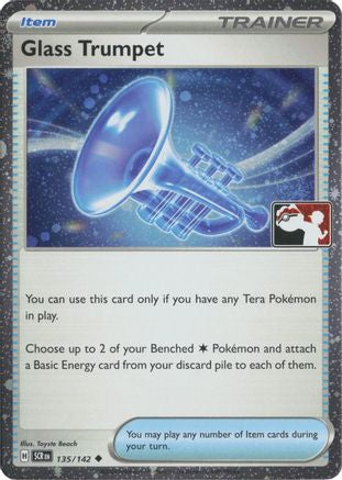 Glass Trumpet (Cosmos Holo) 135/142  - Holofoil - Uncommon