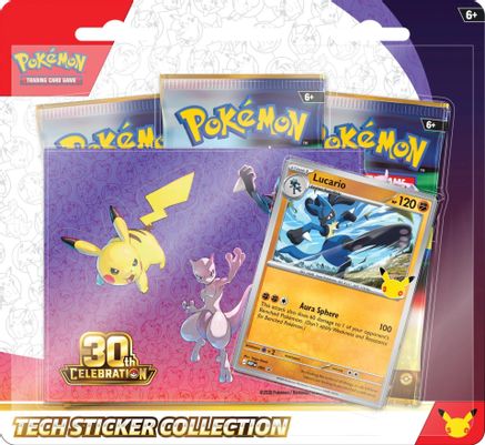 30th Celebration Tech Sticker Collection [Lucario] [Alolan Exeggutor] (Pre-Order)