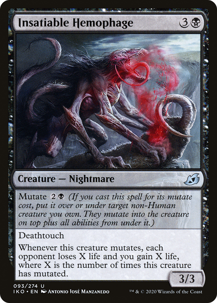 Hémophage insatiable [Ikoria : repaire des béhémoths] 