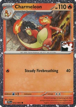 Charmeleon (Cosmos Holo) 012/094  - Holofoil - Common