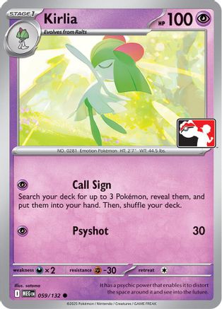 Kirlia 059/132  - Common